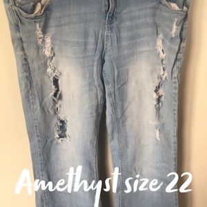 Jeans size 22&24